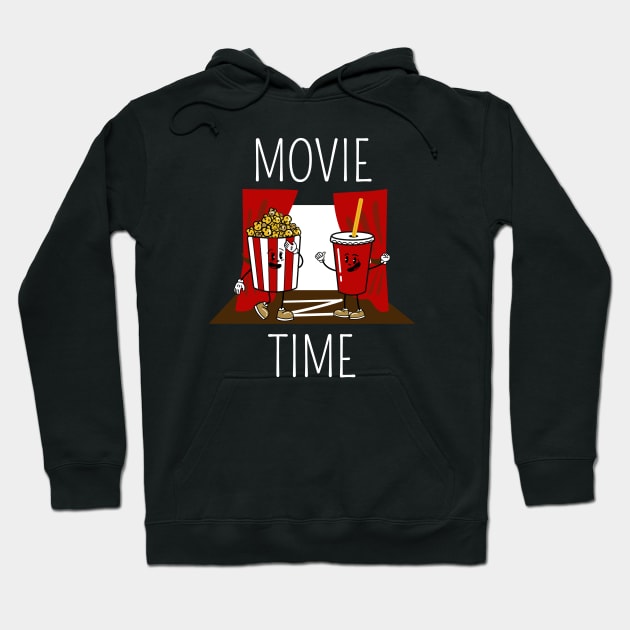 MOVIE TIME Hoodie by Movielovermax